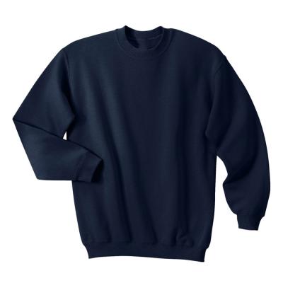 China Custom 50% Cotton 50% Polyester Anti-pilling Logo Mens Crewneck Sweatshirt for sale