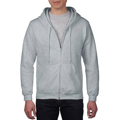 China Custom luxury sporty premium cotton zipper anti-pilling hoodie for sale