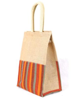 China Eco - Friendly Custom Logo Printed Small Tote Hessian Shopping Bags For Sale for sale