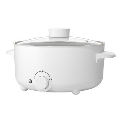 China Outdoor Hot Sale 2L/3L Electric Hot Pot  Double Handles Non-stick Coating Cooking Pot Grill Pan for sale