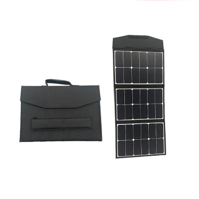 China Sunpower 21W 90W 400w Portable Folding Mono Folding Solar Panel DC+USB+Type-C Folding Solar Tpack For Outdoor RV Power Station Camping for sale