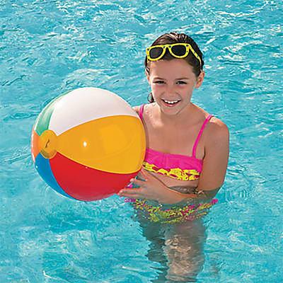 China Toy Custom Toy Wholesale Inflatable Logo 6 Colors Inflatable Beach Tennis Paddle Inflatable Ball Set 30cm Big Huge Bulk 3d Kids Toys Suppliers for sale