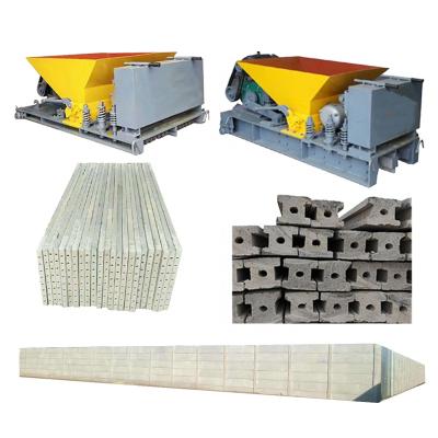 China Concrete Fence Wall Cavity Core Cement Barrier Making Machine for sale