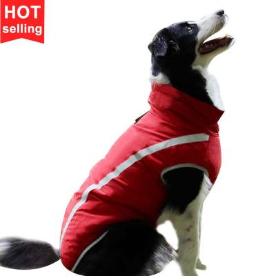 China Fashion Thicker Coat Cotton Waterproof Warm Jumper Sweater For Small Large Dogs Pets Clothing for sale