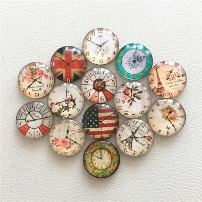 China Factory Magnetic Original Clock Competitive Price Glass Fridge Magnet For Sale for sale