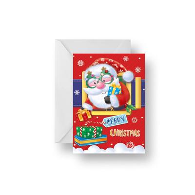 China Europe/America/Oceania 75 100lpi Flitter Aneme Lenticular Images Printing 3D Lenticular Christmas Card Custom for sale