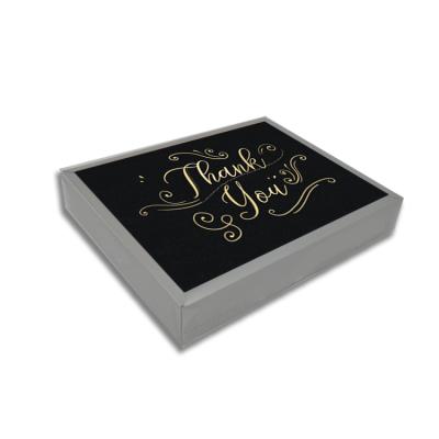 China Europe/America/Oceania Wholesale White Paper Cardboard Packaging Custom Logo Print Thank You Card for sale