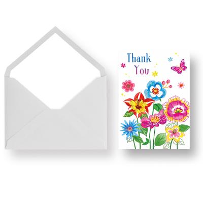 China Europe/America/Oceania Birthday Card Fancy Paper Custom Bulk Thank You Card Greeting Card for sale