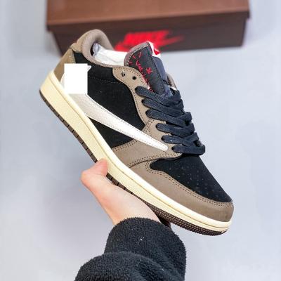 China CUSHIONING 1 Travis Scott X Fragment X Low Men's SB Dunkes Low Men's Running Sneakers aj Military Sneakers For Men for sale