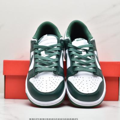 China OG SB CUSHIONING Dunk Low Sneaker White Green Mens Womens Fashion Skater Board Shoes Sports Shoes N i k e White Sneaker for sale