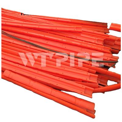 China Submersible polyurethane cable protection tube 20MM-200MM-02 for sale