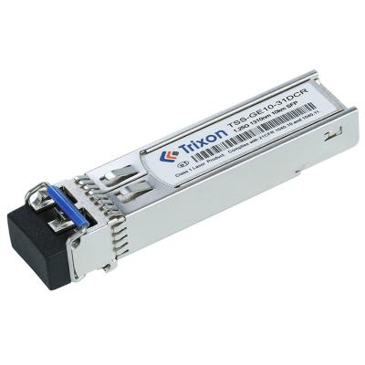 China 155M SFP BIDI 15km 1310nm 1550nm DF Gigabit Ethernet SFP Module Bidirectional Optical Transceiver Fiber Optic Module Price for Switches and Routers for sale