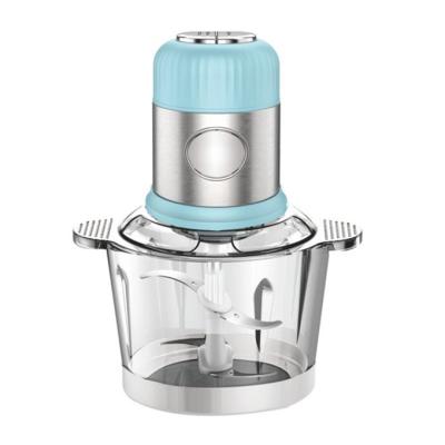 China 2021 Hotel Wholesale New Design Powerful Motor Grinder Chopper 300W 3L Glass Bowl Meat Food Processor for sale