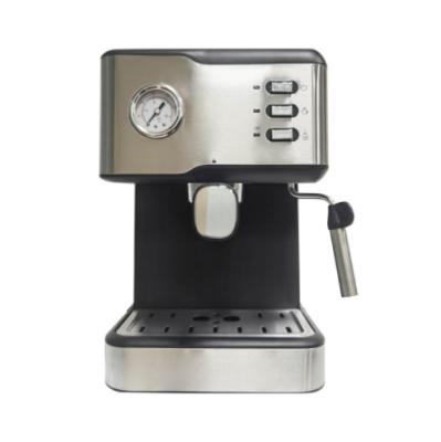 China Household Wholesale 1.5L Capacity Hot Selling Italian Espresso Machine With Milk Frother Coffee Maker for sale