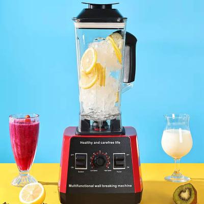 China Multi-Functional Professional Industrial Smoothie Ice Cream Fruit Juicer High Capacity Extended Power Heavy Duty Commercial Blender For Household for sale