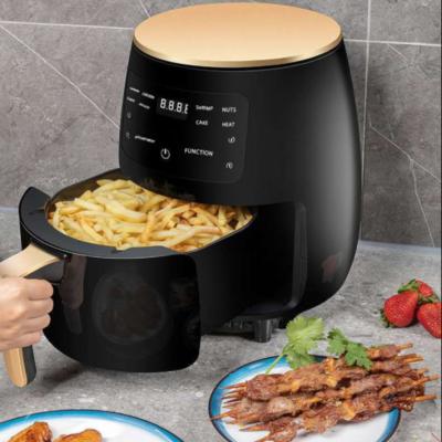 China Household New Technology Multi Screen Touch Air Oven Without Oil Digital 4.5L Electric Air Fryer for sale