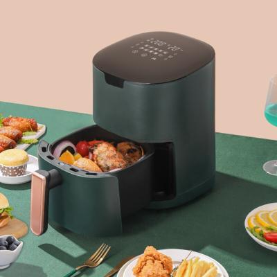 China Household Most Popular Mini Electric Multi Air Oven 3.5L Capacity Green Screen Touch Air Fryer for sale