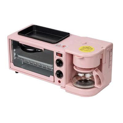 China 2021 Household Hot Sale Pink Automatic Multi Function 3 In 1 Waffle Donuts Lunch Maker for sale