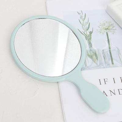 China Free Custom Wholesale Personalized Logo Hand Held Makeup Mirror Cosmetic Mirror Logo Private Label Pocket Mirror for sale