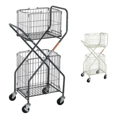 China Industrial Storage Factory Price Household Laundry Cart Bathroom Cart With Wheels Hobby Storage Rolling Cart For Sale for sale