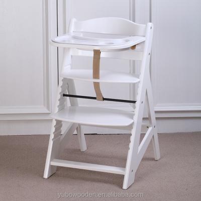 China Wholesale Hotsale European Adjustable Durable Baby Umpire Chair Wooden Durable for sale