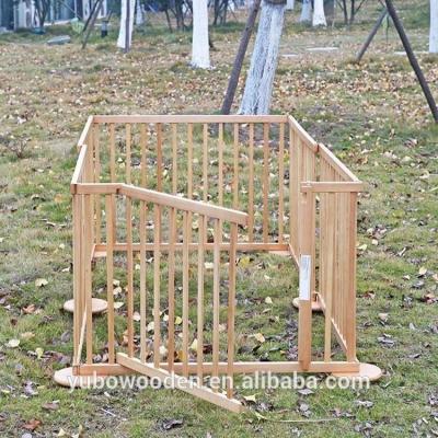 China Hotsale Eco-friendly European Baby Playpen Wooden Wholesale for sale