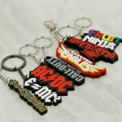 China Customized Small Soft Rubber Lamp Key Soft Rubber Keychain LED Sportswear Hand Keychain Rubber Pendant Hanging Hanging Buckle for sale