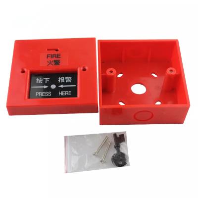 China For Fire Alarm Call Point Emergency Button Manual Pull Station for sale