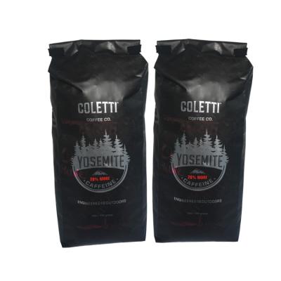 China High quality moisture proof coffee powder side gusset packaging doypack coffee bean small group produce coffee bags for sale