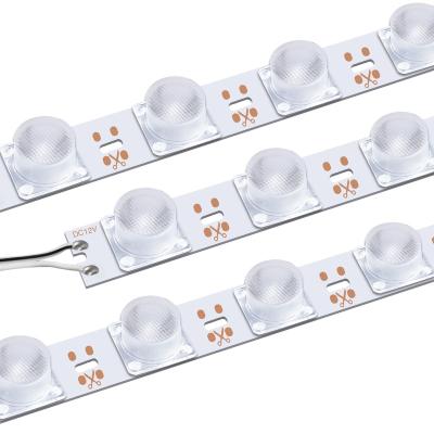 China 12V LANDSCAPE DC Egdelight Single Or Double Sided Illumination 2835 3030 SMD LED Backlight Ladder Strip Light for sale