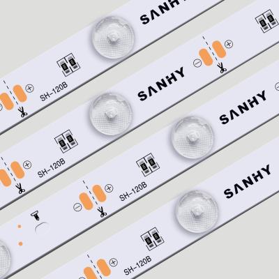 China High Bright Flexible Led LANDSCAPE DC12V 14.4W Strip Light Flexible Diffused Cool White SMD2838 Led Neon Strip Light for sale