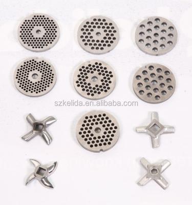 China 2.0mm - 8.0mm Shenzhen OEM Meat Grinder Knife And Disc Plate for sale