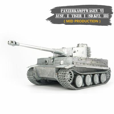 China RC Model Tiger I (Mid Production) Customized Painted 1/16 Model RC Tank Smoke+Sound+Shooting Tank Full-Option Kit for sale