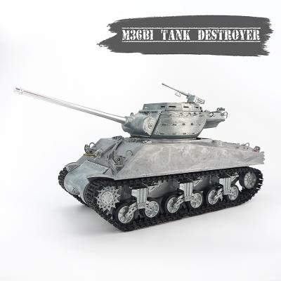 China Customized Diecast Model Toy 1:16 Scale Model USA M36B1 Tank Destroyer Painting Decoration Household Decoration for sale