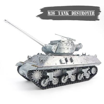 China Diecast Decoration Toy Customized Paint Collectible Model 1:16 Scale Tank Jackson M36 Model Toy High Quality Military Tank for sale