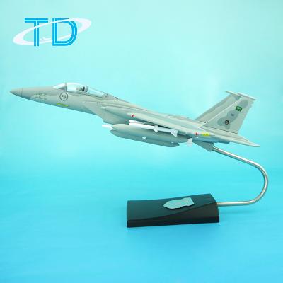 China 1:58 33 cm Asia Saudi F-15 Scale Model Aircraft for sale