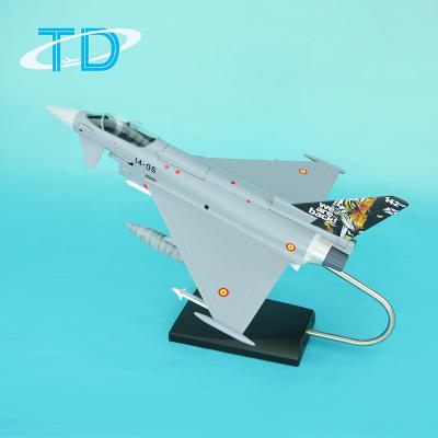 China Business Gift 1:52 31 CM EF-2000 Spanish Air Force Hurricane Desktop Model for sale