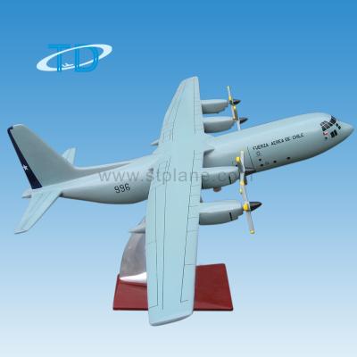 China 1:100 30cm Hercules Military Model Aircraft Business C-130 Gift Souvenir for sale