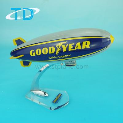 China China GoodYear Airship As Promotion Gift Flat Resin Model for sale