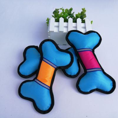 China Wholesale Customized Viable Bone Shape Toy Pet Bone Chew Toys Voice Sounding Dog Toothbrush Interactive Molar Toys for sale