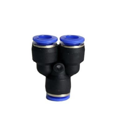 China Pneumatic Machine PY 6 pneumatic fitting PY series high quality tube connector one touch fittings pneumatic air pipe fittings for sale