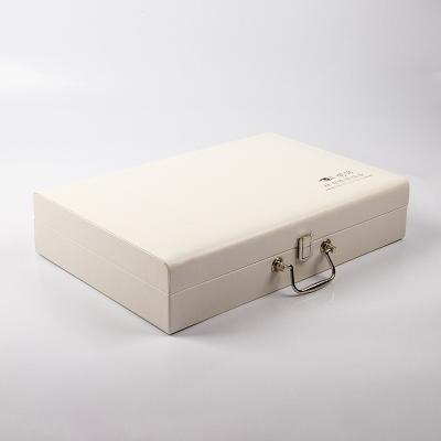 China Handmade Beauty Personal Care Home Use Home Use Beauty Equipment Boxed Storage OEM Design Hot Selling Gift Packing Leather Case for sale