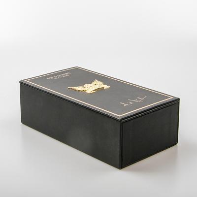 China Handmade Decorative Luxury Perfume Packaging Boxes With Gold Stamping Luxury Perfume Box Packaging Perfume Bottle Boxes With Logo for sale