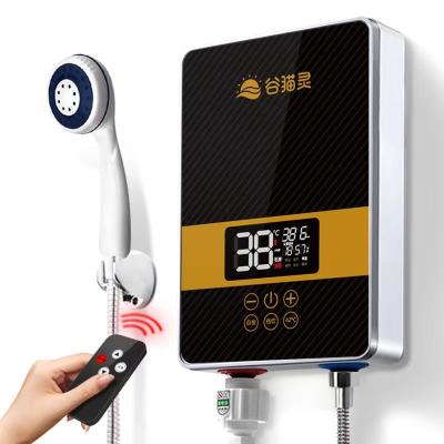 China Hotel Instant Mini Tankless Water Heater Hot Electric Instant Water Heater System For Kitchen Bathroom for sale