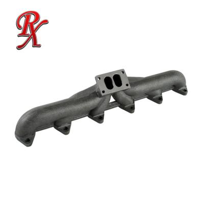 China Customized 304 Stainless Steel Iron Sand Casting Malleable Exhaust Manifold For Truck for sale