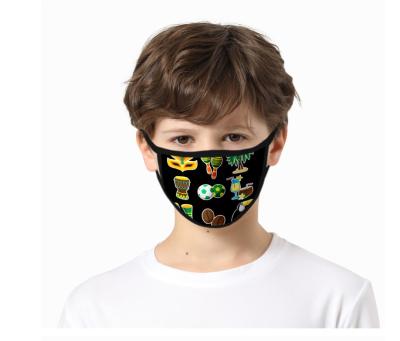 China Earloop Fashion Cotton Face Mask Custom Logo Reusable Dust Face Mask for sale