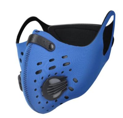 China NEW Design of Anti-Dust Activated Carbon Filter Pm2.5 Anti Dust Neopreno Mask for sale