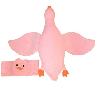 China 2021 Fashion New Wholesale Anti-static Creative Baby Duck Pillow Soothing Artifact Feeding Large Pink Pillow Toy for sale