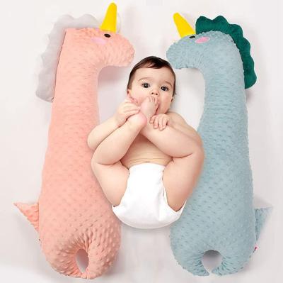 China Wholesale Exhaust Pillow Fashion Cute Dinosaur Soothing Cuddle Pillow Anti-Static To Relieve Flatulence Artifact Baby Stuffed Toy Colic for sale