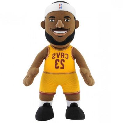 China Fashion Factory Supplier Fashion Toy Wholesale Battery Powered Popular Cute NBA Mascot Soft Plush Toy Characters OEM for sale